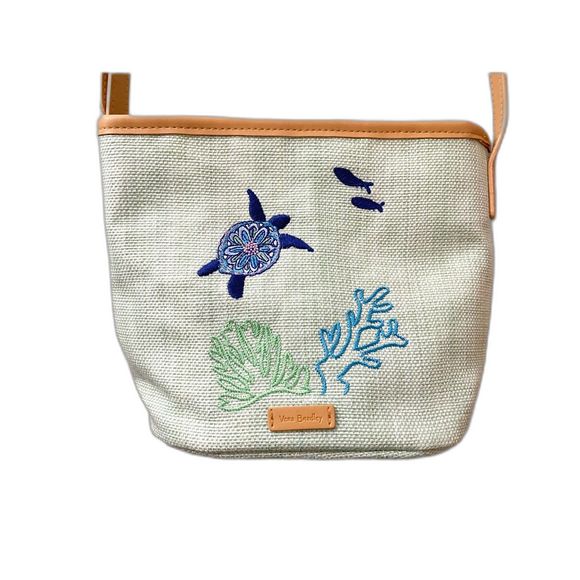 Vera Bradley Handbags - Vera Bradley Sea Turtle and Fish Small Crossbody Purse